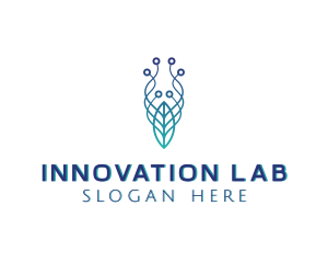 Experiment - Leaf Biotechnology Experiment logo design