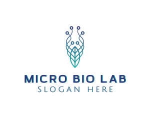 Leaf Biotechnology Experiment logo design