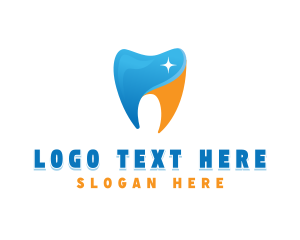 Tooth - Dentistry Orthodontics Clinic logo design