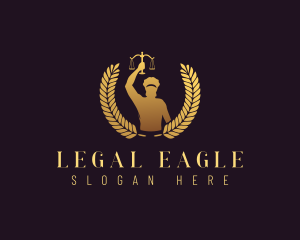 Lawmaker - Lady Law Justice logo design