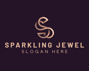 Luxury Boutique Jewelry Letter S logo design