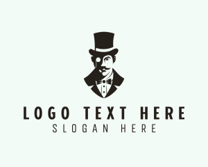 Smoke Pipe - Gentleman Fashion Tailoring logo design