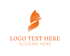 Commerce - Abstract Gradient Fox logo design
