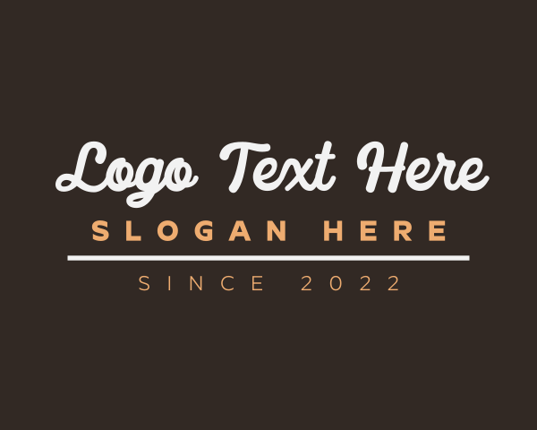 Script - Generic Cursive Business logo design