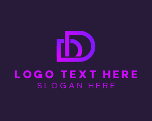 Design - Professional Modern Letter D logo design