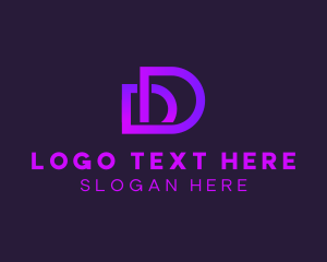 Professional Modern Letter D Logo