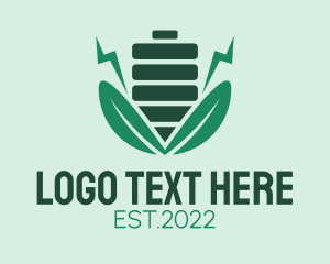 Botany - Natural Energy Technology logo design