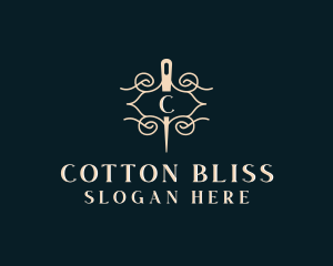 Needle Sewing Alteration logo design