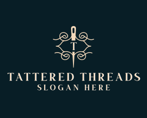 Needle Sewing Alteration logo design