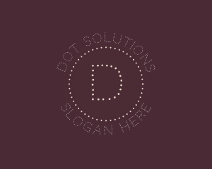 Dot - Dot Style Business logo design