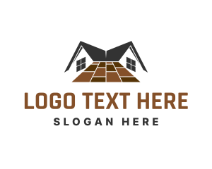 DIY Store - House Flooring Business logo design