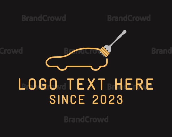 Food Pasta Car Logo