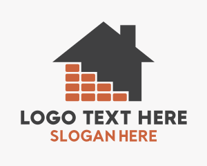 Brick House Contractor  Logo