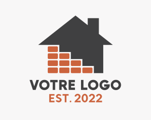 Brick - Brick House Contractor logo design