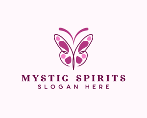 Elegant Butterfly Wings logo design