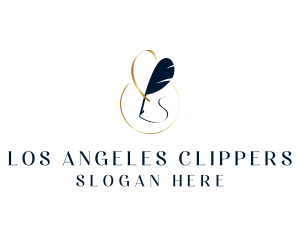 Feather Quill Pen Logo