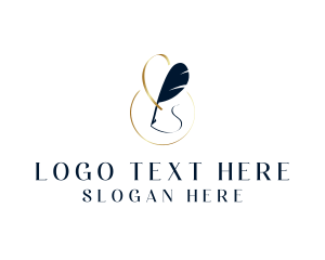 Feather Quill Pen Logo