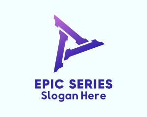 Series - Purple Play Number 1 logo design