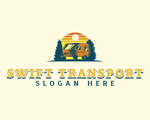 Outdoor Trailer Travel logo design