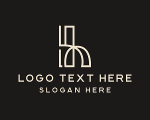 Legal - Modern Firm Letter H logo design