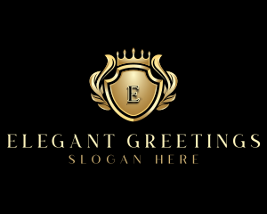 Royal Elegant Crest logo design