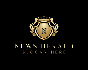 Herald - Royal Elegant Crest logo design