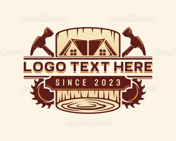 Log House Builder Logo