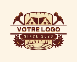 Industry - Log House Builder logo design