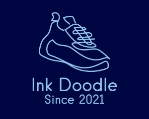 Doodle Basketball Shoes logo design