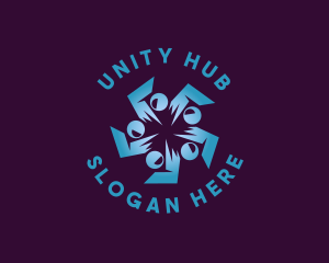 People Unity Agency logo design