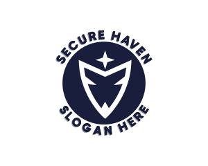 Privacy - Generic Star Shield logo design