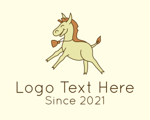 Horse Farm - Happy Horse Equestrian logo design