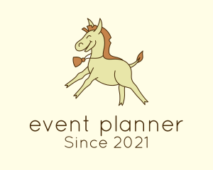 Pony - Happy Horse Equestrian logo design