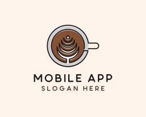 Mug - Latte Coffee Espresso logo design