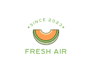 Tropical Fruit Melon logo design