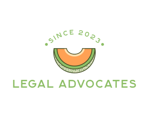 Delicious - Tropical Fruit Melon logo design