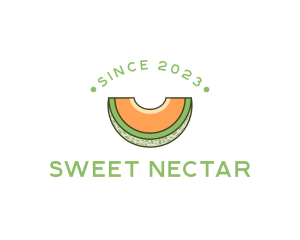 Tropical Fruit Melon logo design