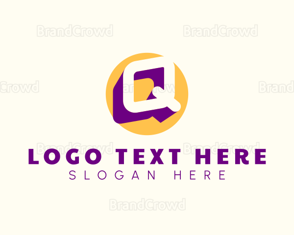 Creative Business Letter Q Logo