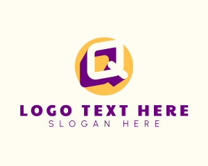 Creative Business Letter Q logo design