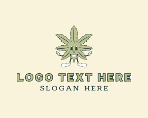 Marijuana - Marijuana Cannabis Leaf logo design