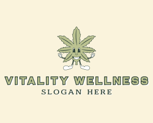 Marijuana Cannabis Leaf Logo