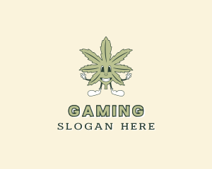 Cbd - Marijuana Cannabis Leaf logo design