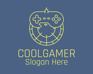 Game Stream - Joystick Controller Eagle logo design