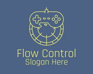 Joystick Controller Eagle logo design