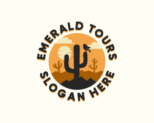 Cactus Desert Tour logo design