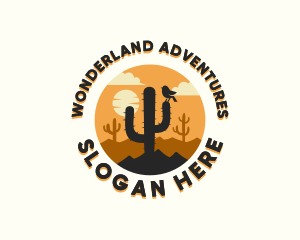 Cactus Desert Tour logo design