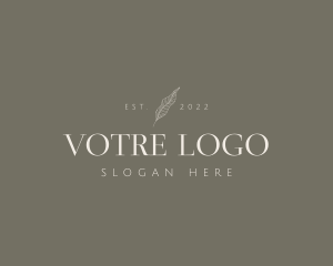 Luxe - Natural Elegant Business logo design