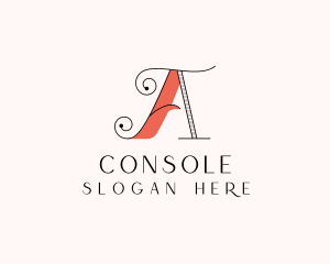 Ornate Boutique Letter A Logo