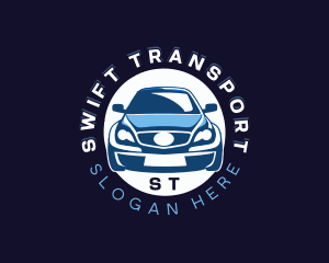 Sedan Car Automotive logo design