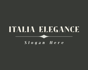 Elegant Company Business logo design